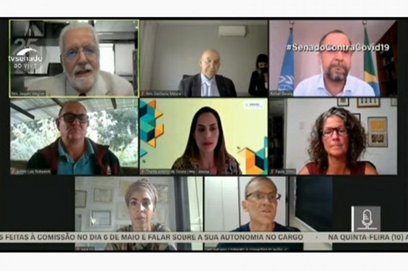 Presidida pelo senador Jaques Wagner (PT-BA), a Comissão de Meio Ambiente (CMA) debateu nesta segunda-feira a preservação ambiental, o modelo de desenvolvimento e a produção de alimentos - Reprodução/TV Senado