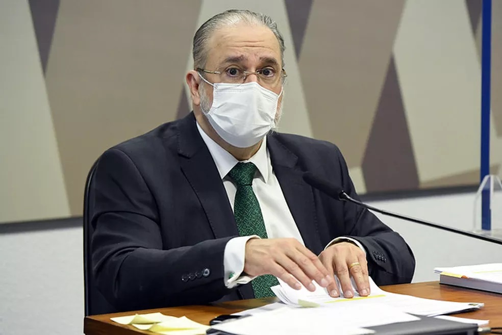 Procurador-geral Augusto Aras — Foto: Ag. Senado