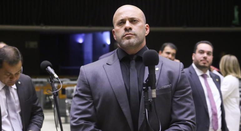 O deputado Daniel Silveira PAULO SÉRGIO/CÂMARA DOS DEPUTADOS - 25.5.2022