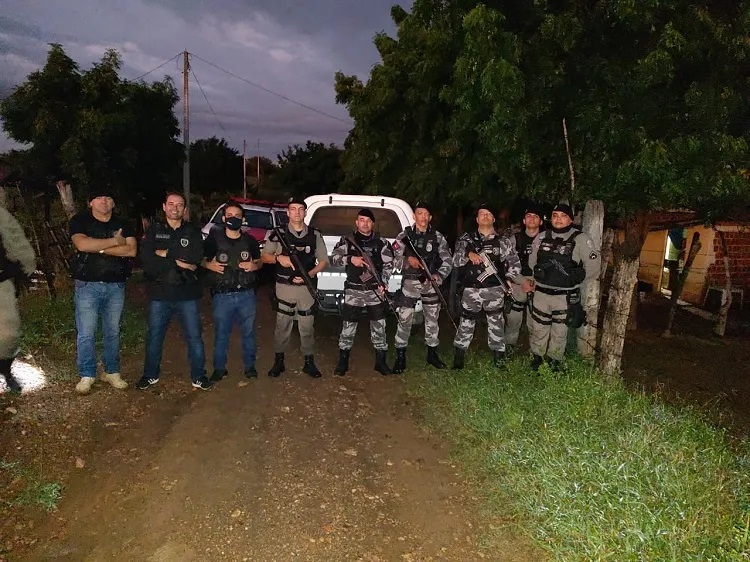 A ação se deu em conjunto das polícias Civil e Militar. (Foto: divulgação/PCPB)