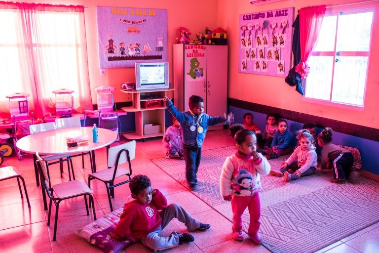 Escola Municipal de Ensino Infantil Paulo Freire, em Pelotas (RS) - (Foto: Michel Corvello/Prefeitura de Pelotas-RS)