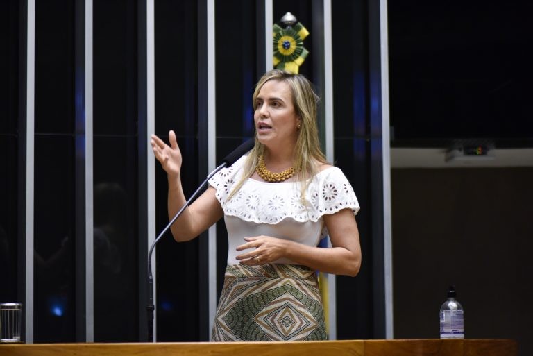 Deputada Celina Leão recomendou a aprovação das propostas - (Foto: Zeca Ribeiro/Câmara dos Deputados)