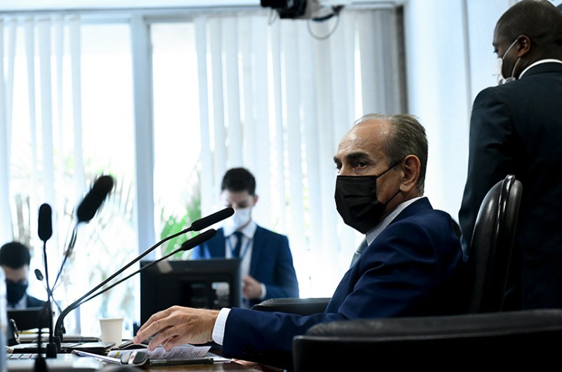 Presidente do colegiado, Marcelo Castro comandou a reunião - Pedro França/Agência Senado