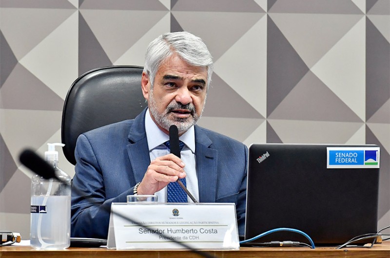 Presidente da CDH, Humberto Costa é autor do requerimento para a realização do debate - Waldemir Barreto/Agência Senado