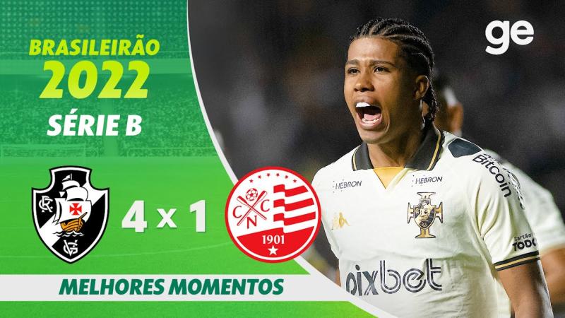 VASCO 4 X 1 NÁUTICO | MELHORES MOMENTOS | 30ª RODADA BRASILEIRÃO SÉRIE B 2022 | ge.globo