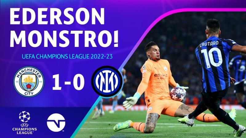 CITY É CAMPEÃO DA CHAMPIONS COM DOIS MILAGRES DE EDERSON! | MANCHESTER CITY 1 X 0 INTER DE MILÃO