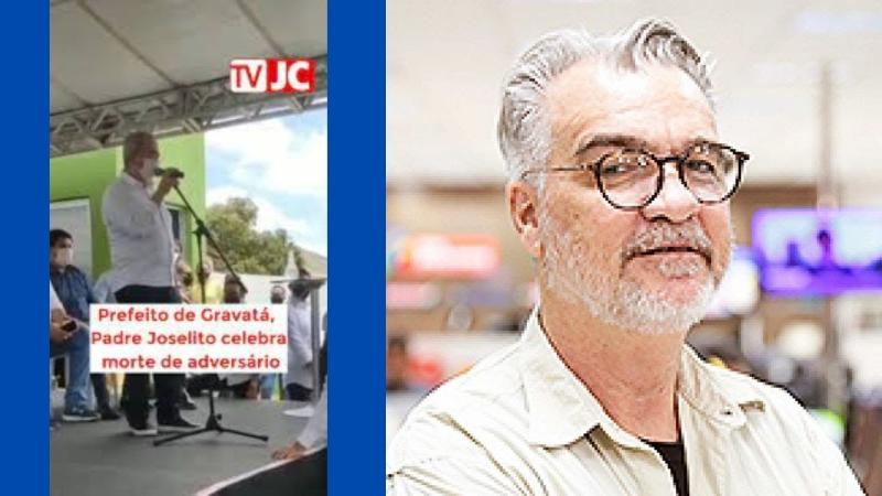VÍDEO: Padre Joselito, prefeito de Gravatá, supostamente comemora morte opositor político por Covid-19