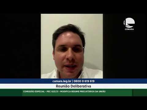 PEC 023/21 - Modifica Regime Precatórios da União reunião deliberativa extraordinária (virtual) - 27/09/2021 participação do deputado federal Hugo Motta, Republicanos-PB