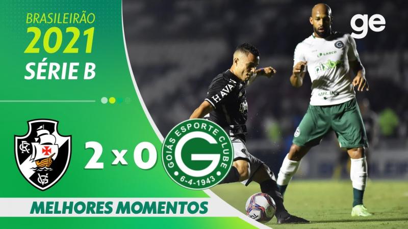 #VASCO #GOIÁS #MelhoresMomentos VASCO 2 X 0 GOIÁS l MELHORES MOMENTOS l 27ª RODADA SÉRIE B 2021 l ge.globo